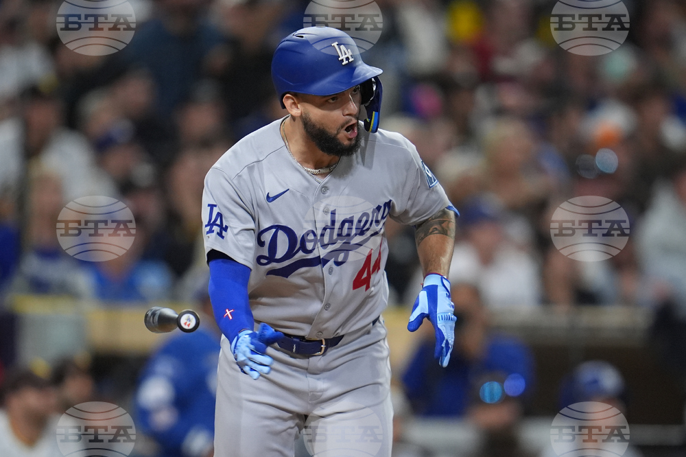 Dodgers Padres Baseball