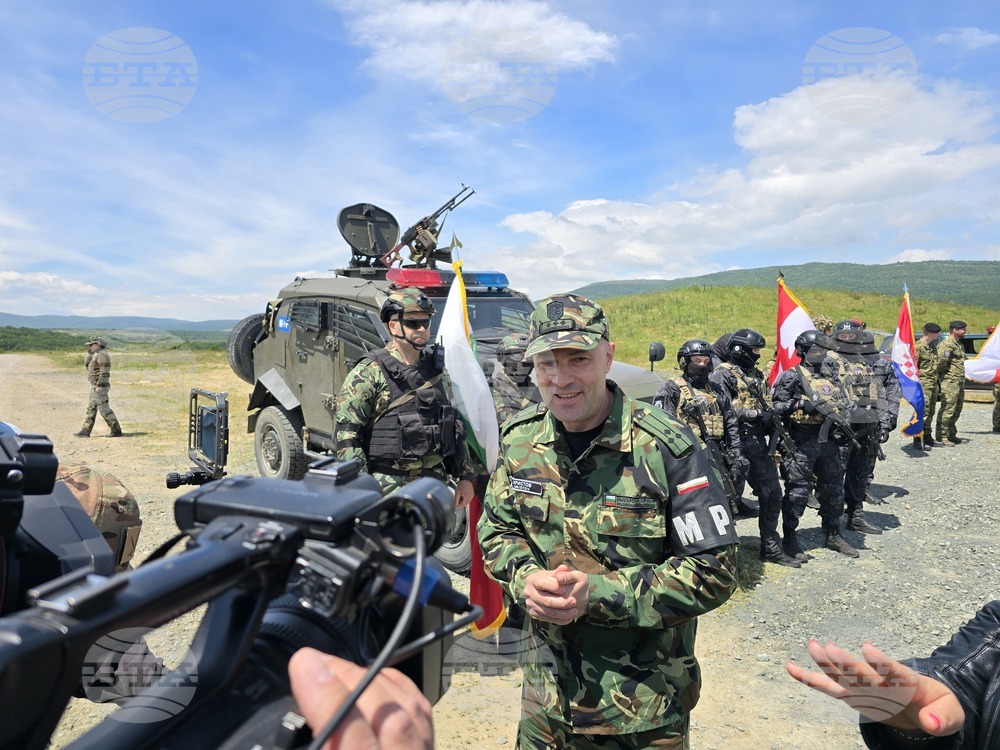 Сливен - военнополицейско учение - полигон „Ново село“