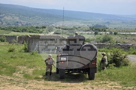 Сливен - военнополицейско учение - полигон „Ново село“