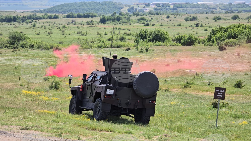 Сливен - военнополицейско учение - полигон „Ново село“