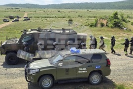 Сливен - военнополицейско учение - полигон „Ново село“