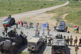 Сливен - военнополицейско учение - полигон „Ново село“