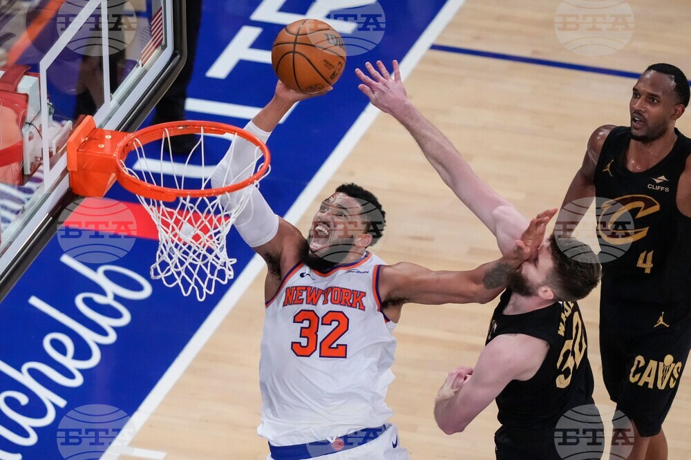 APTOPIX Cavaliers Knicks Basketball