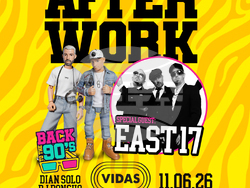 Групата East 17 идва в София на 11 юни за After Work: Back To The 90’s, парти с най-големите хитове от края на миналия век. Събитието е на Vidas Art Arena, визия – Fest Team