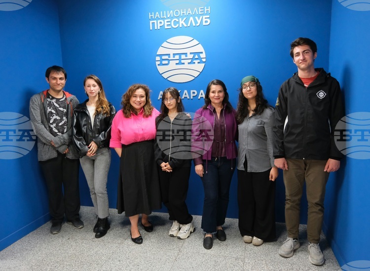 Students of Bulgarian Language and Literature at Ankara University Visit BTA's Press Club