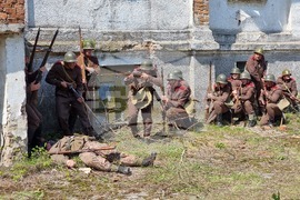 Ямбол - военноисторическа възстановка - Музей на бойната слава