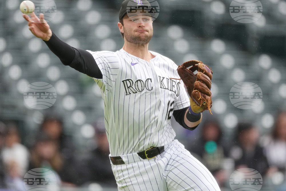 Rangers Rockies Baseball