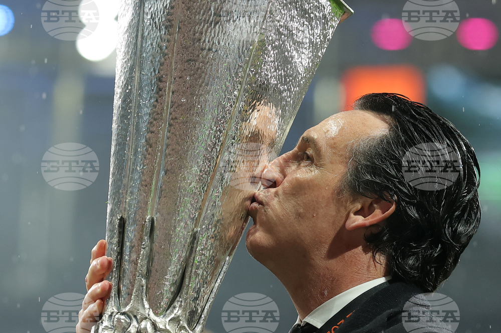 APTOPIX Turkey Europa League Final Soccer