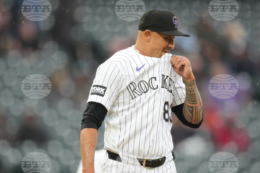Rangers Rockies Baseball