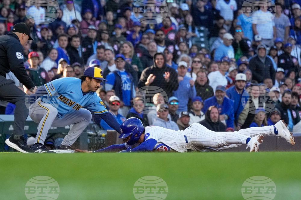 Brewers Cubs Baseball