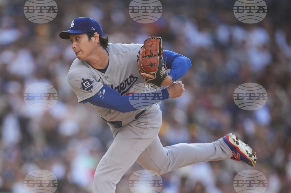 Dodgers Padres Baseball