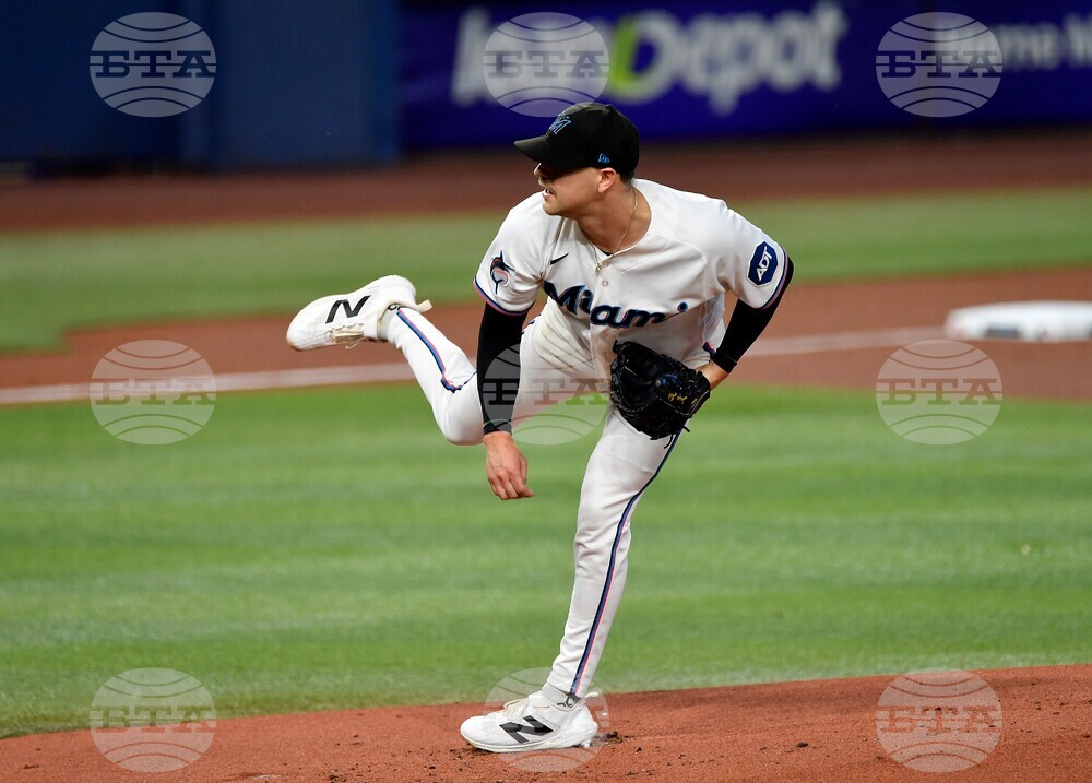 Braves Marlins Baseball