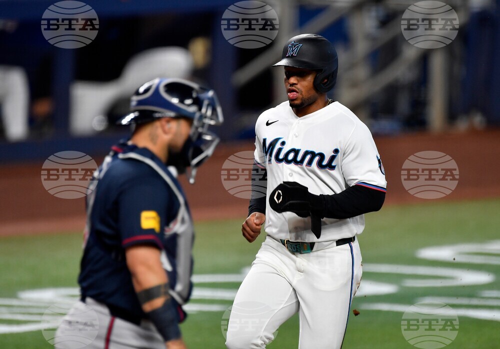 Braves Marlins Baseball