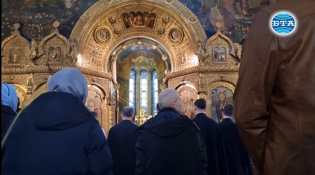 Румънската православна църква отбелязва Гергьовден; свещеникът ни в Румъния участва в богослужение по случай празника