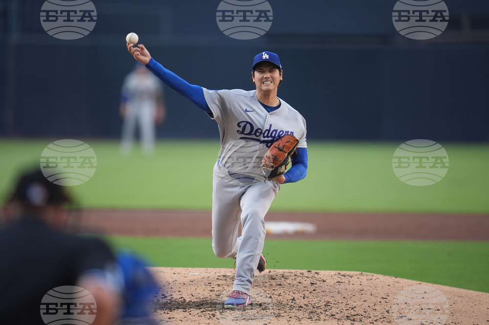 Dodgers Padres Baseball