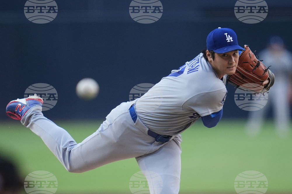 Dodgers Padres Baseball