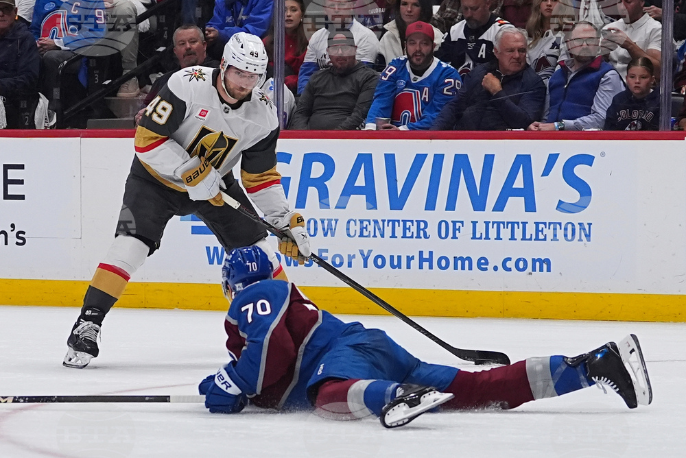 Golden Knights Avalanche Hockey