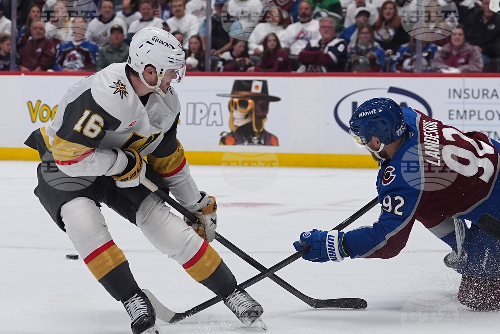 Golden Knights Avalanche Hockey