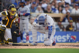 Dodgers Padres Baseball