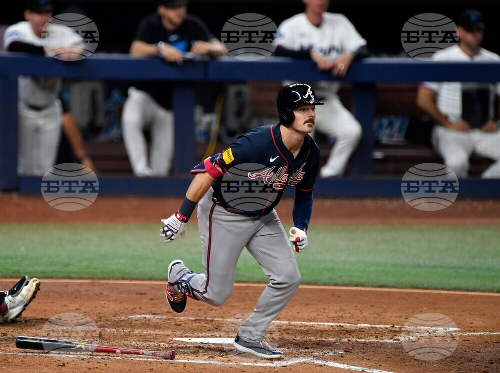Braves Marlins Baseball