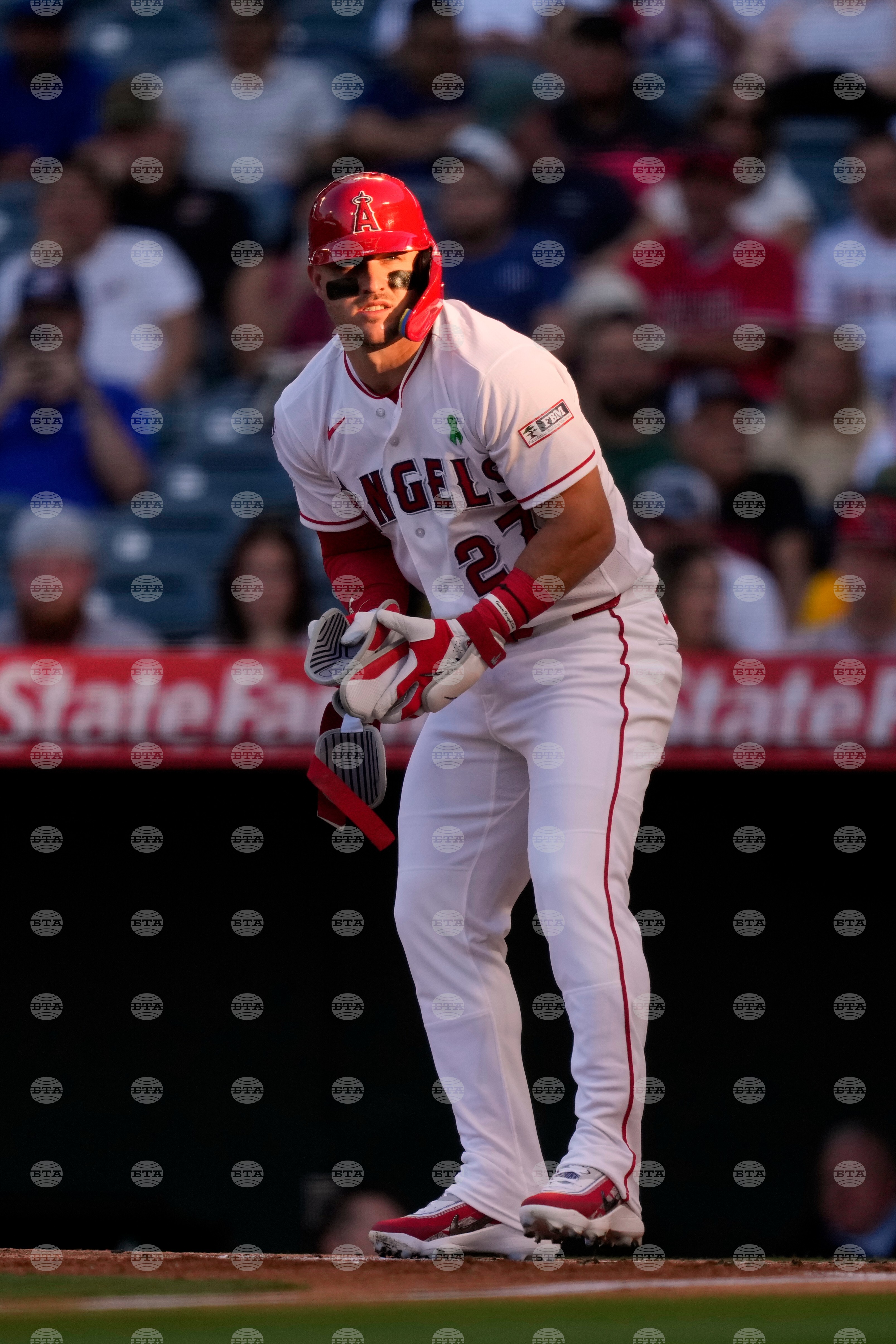 Athletics Angels Baseball