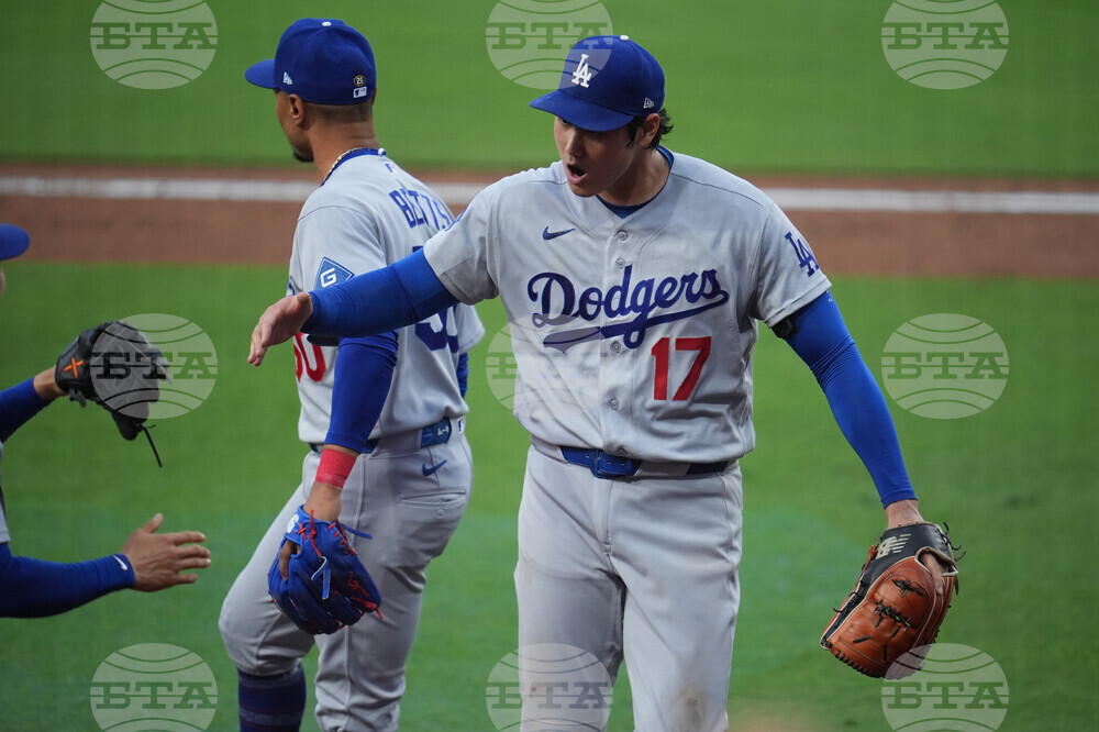 Dodgers Padres Baseball
