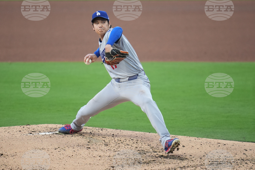 Dodgers Padres Baseball