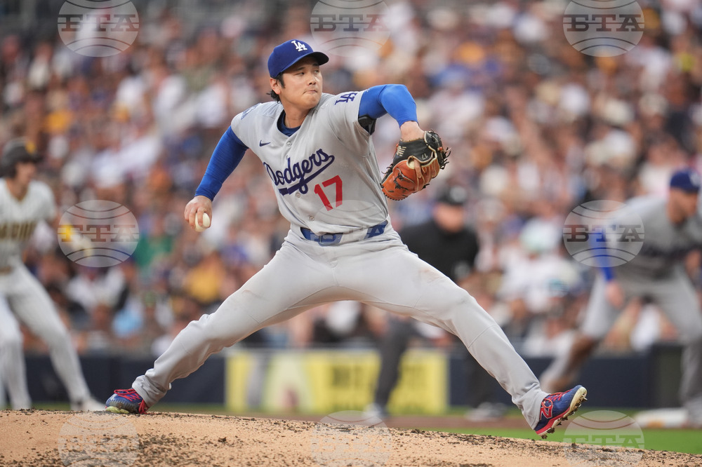 Dodgers Padres Baseball