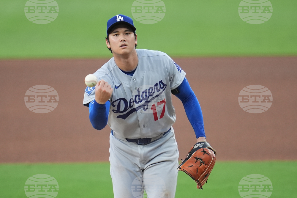 Dodgers Padres Baseball