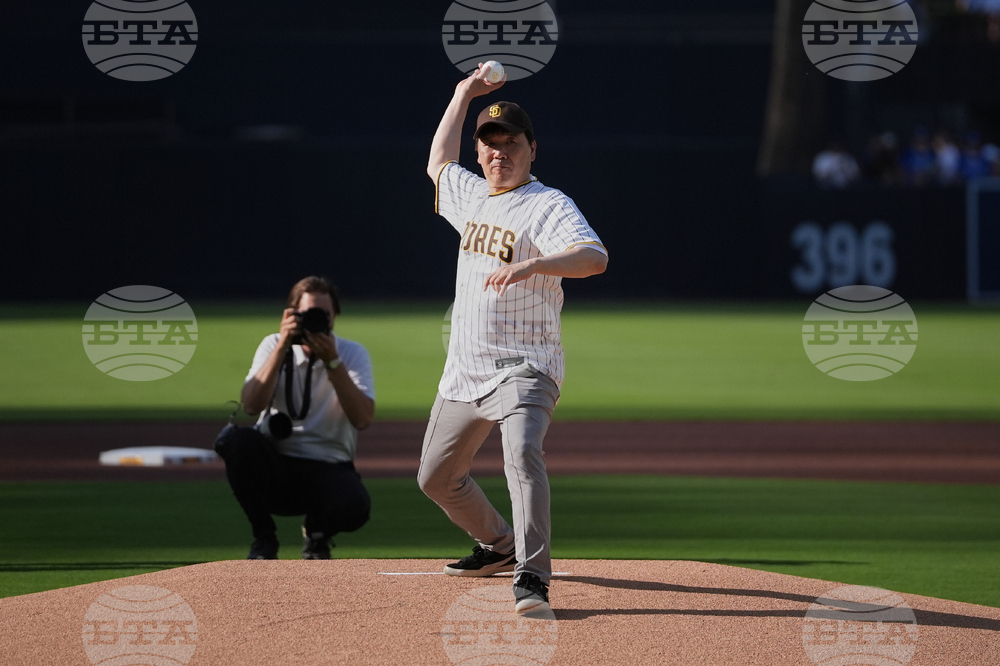 Dodgers Padres Baseball