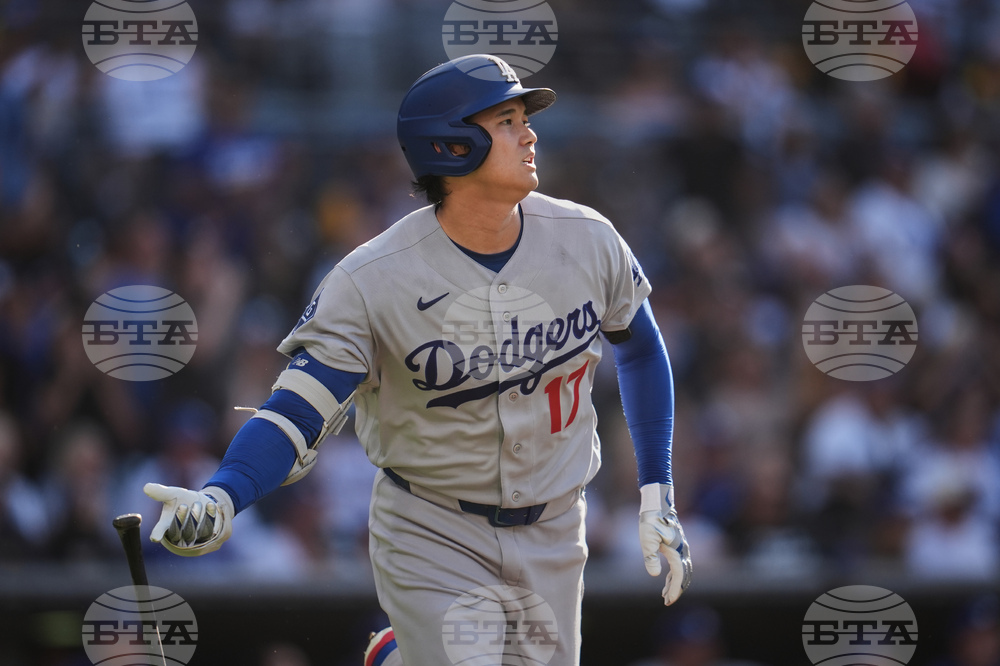Dodgers Padres Baseball