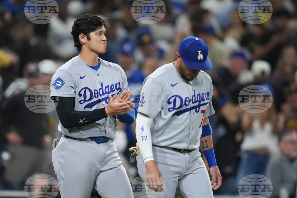 Dodgers Padres Baseball