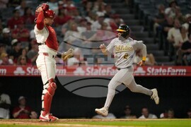 Athletics Angels Baseball