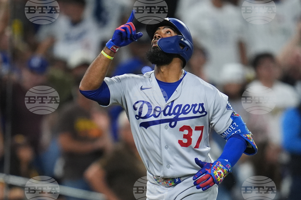 Dodgers Padres Baseball