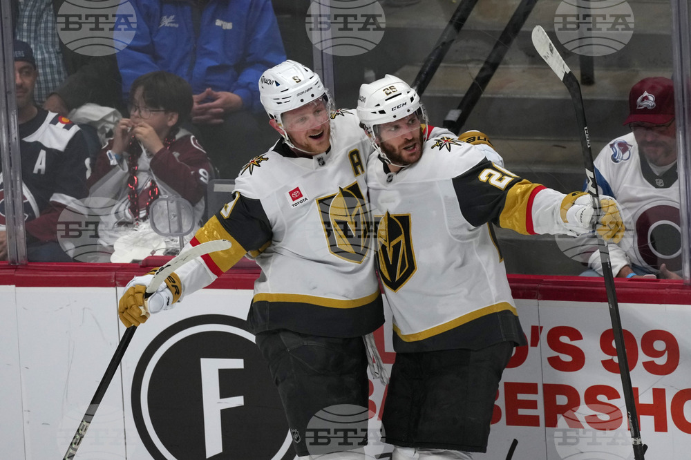 Golden Knights Avalanche Hockey