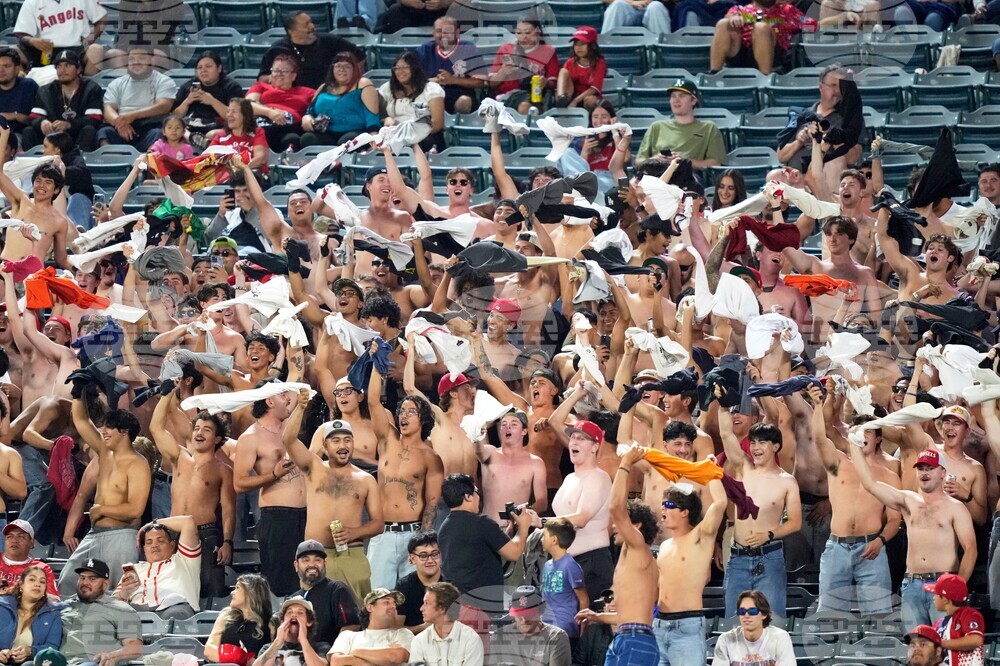 Athletics Angels Baseball