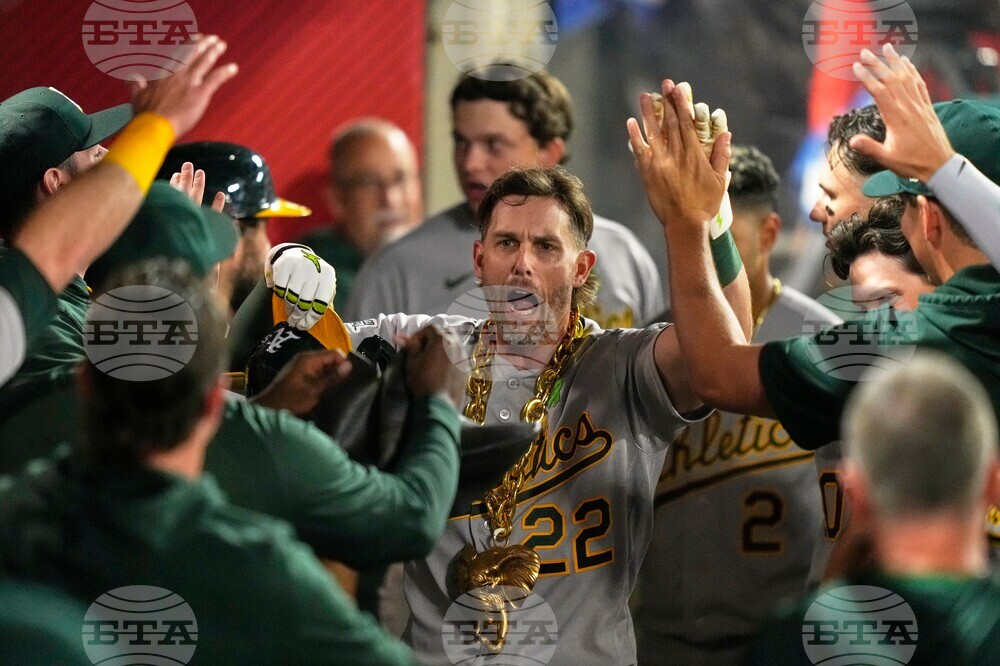 Athletics Angels Baseball
