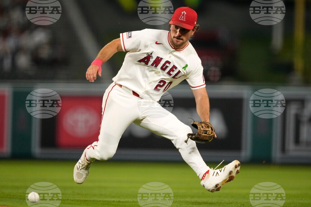 Athletics Angels Baseball