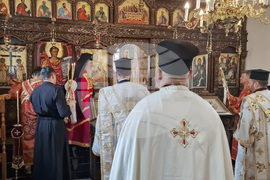 Село Осмар - Варненски и Великопреславски митрополит Йоан - литургия