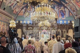 Пловдив - Възнесение Господне - света архиерейска литургия