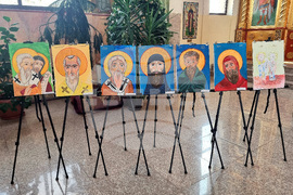Монтана - храм - деца - изложба