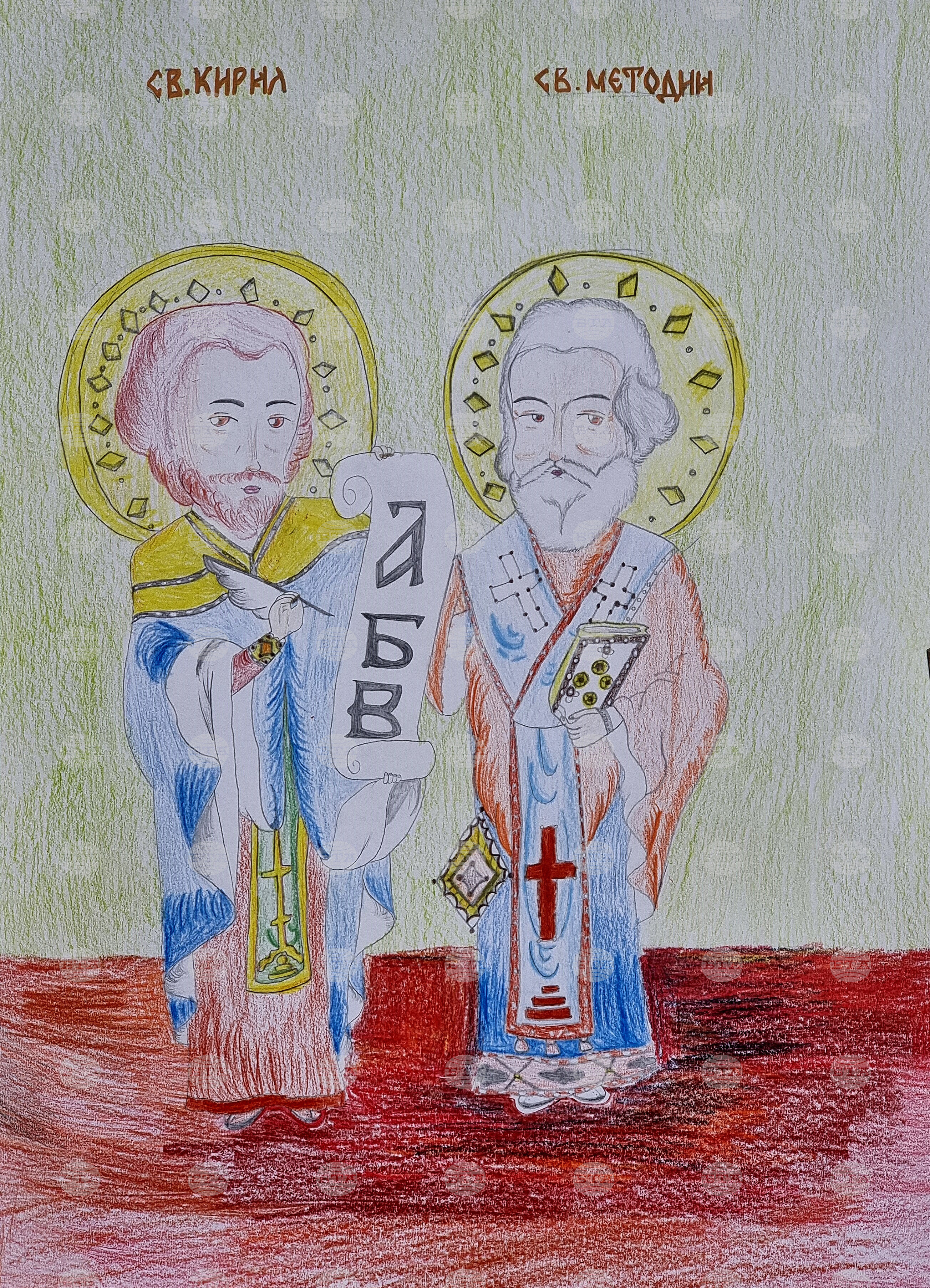 Монтана - храм - деца - изложба