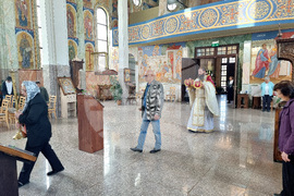 Монтана - храм - деца - изложба