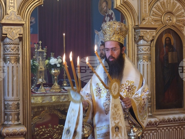 Сливенският митрополит Арсений възглави светата литургия в черквата на Бакаджишкия манастир „Възнесение Господне“ край Ямбол