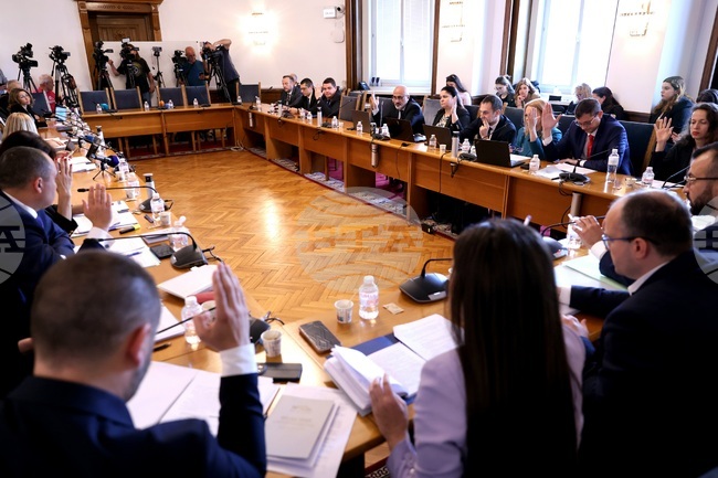 Временната комисия за правилника на парламента прие механизма за разглеждане на законопроекти на второ четене