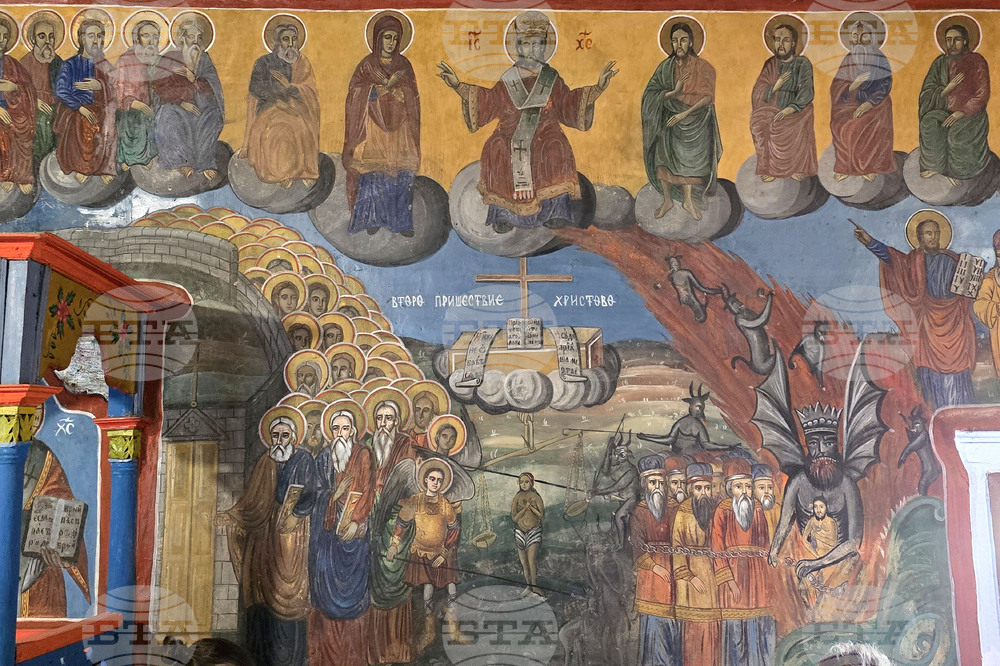 Село Куделин - Видински митрополит Пахомий - Възнесение Господне - литургия
