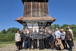 Село Куделин - Видински митрополит Пахомий - Възнесение Господне - литургия