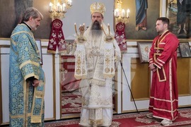 Село Крайници - патриарх Даниил - литургия