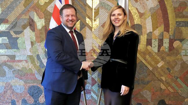 Foreign Minister, UK Minister of State for Europe Discuss Bilateral Strategic Partnership
