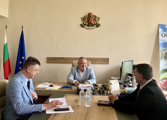 Първа работна среща се състоя между областния управител и ръководството на полицията в Кюстендил